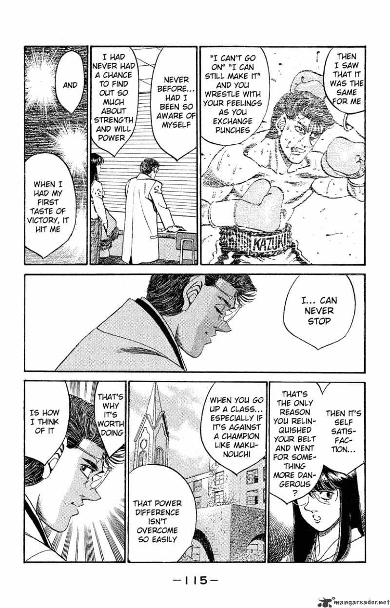Hajime no Ippo: Fighting Spirit, Chapter 293 image 11